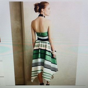 Anthropologie Candy mint halter dress. New w tags. Size 2.